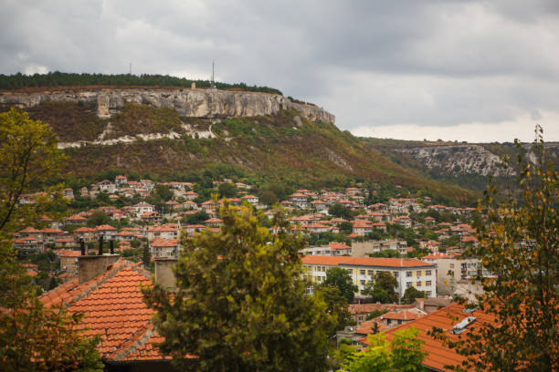 istock Red tile roofs in a mountain valley. 1208747764