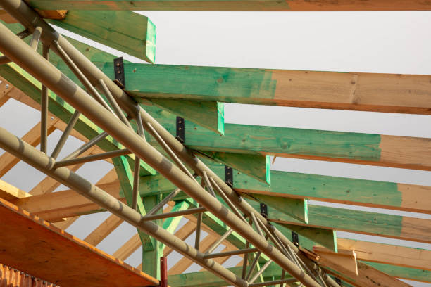 istock The roof of building in progress 1208749411