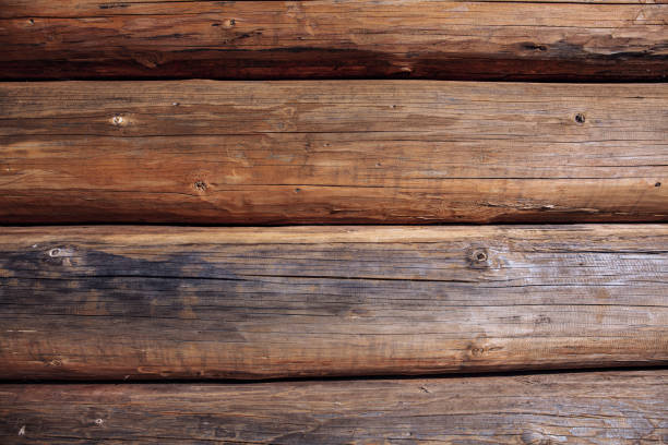 istock Dark old wooden texture, brown wall, fence, floor, background 1208749858