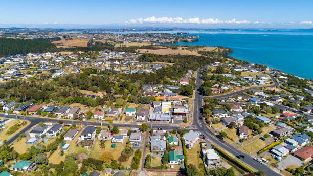 istock Auckland Aerial View 1208750074