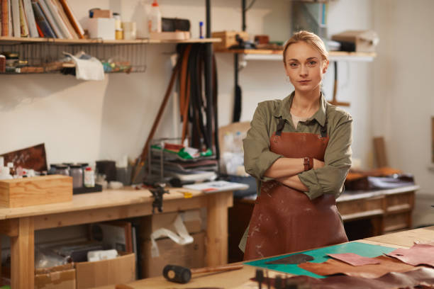 istock Female Artisan With Arms Crossed 1208768126