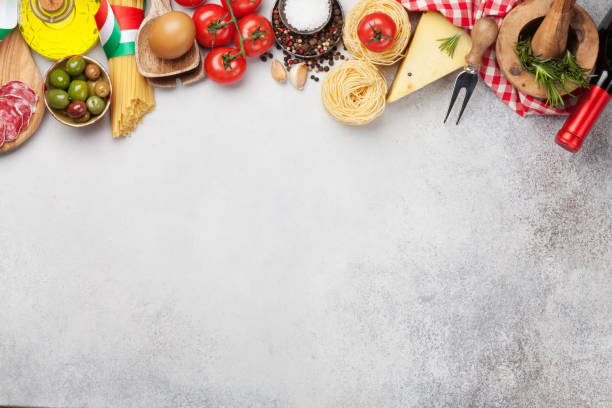 Italian cuisine food ingredients