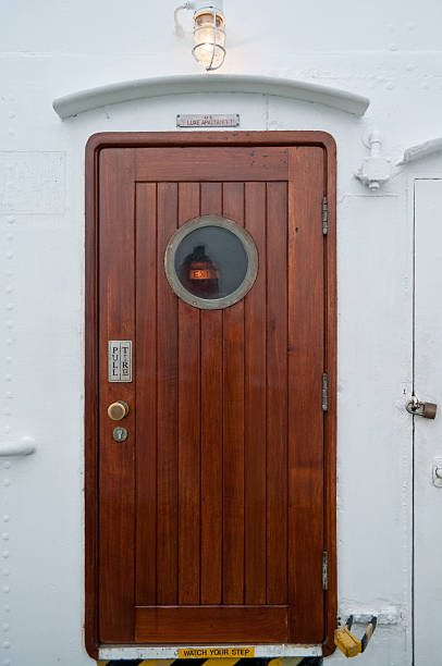 istock Door on the cabin 120877911