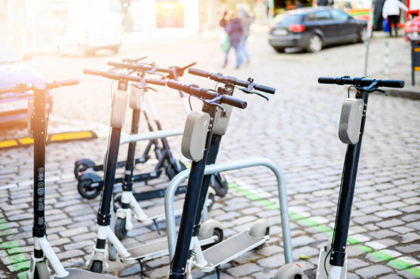 istock Electric Scooters For Rent 1208780137