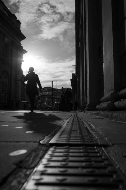 istock Black and white woman silhouette 1208782566