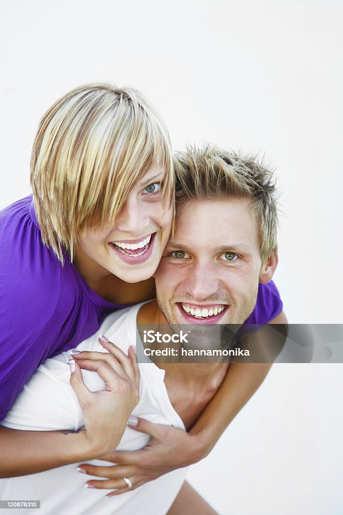 Young couple in love Happy young couple in love. 20-24 Years Stock Photo