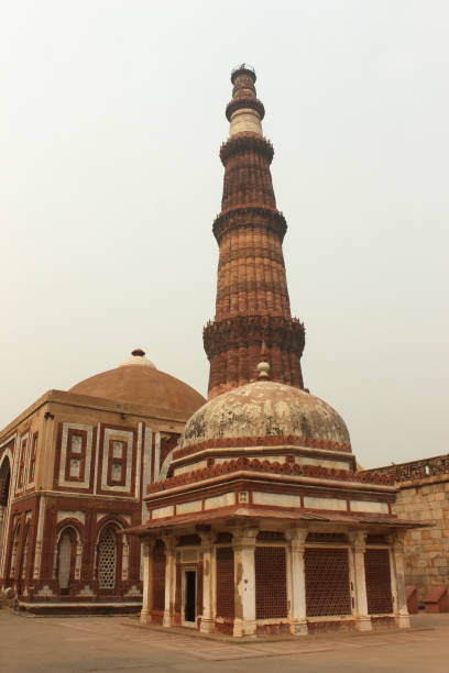 istock Alai gate and Qutub Minar, Delhi, India 1208784212