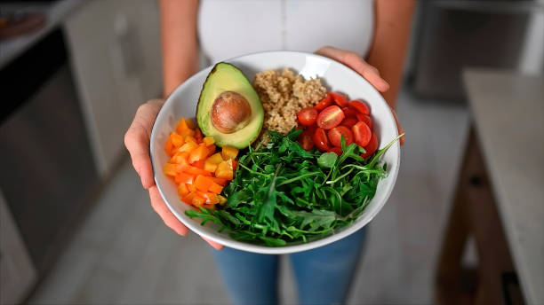 istock Plant-based Breakfast. Easy Vegan Meals For Busy Parents 1208784269