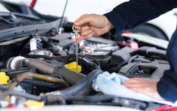 istock A mechanic  checking car transmission 1208785417