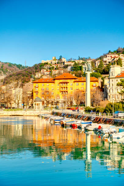 istock Rijeka landmarks in sunny weather, Croatia 1208786793