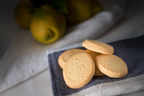 istock Limoncello biscuits and lemon zest. Italy, Campania, Naples 1208787553