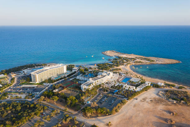 istock Aerial: The Makronissos beach 1208792382