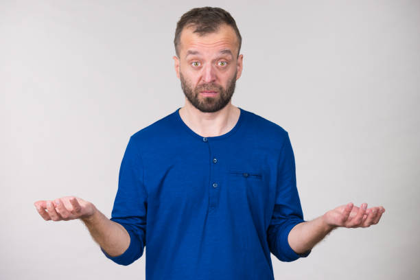 istock Confused adult man seeking for solution 1208793625