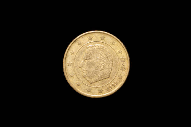 istock 50 Euro Cent coin from 1999, obverse 1208795941