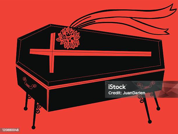 ブラックの棺 - イラストレーションのベクターアート素材や画像を多数ご用意 - イラストレーション, カラー画像, キリスト教