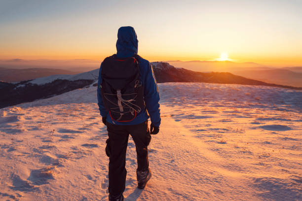 istock Breathtaking sunset in the mountains 1208801767