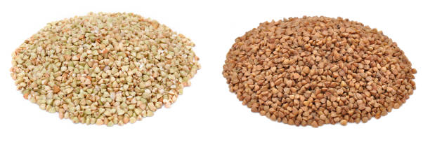 istock Buckwheat, green and roasted 1208803363
