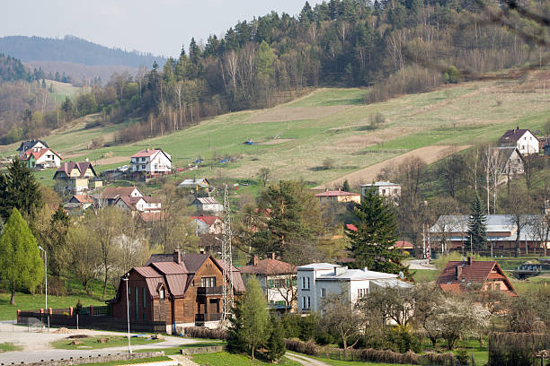 istock Beskids village, Poland 120880351