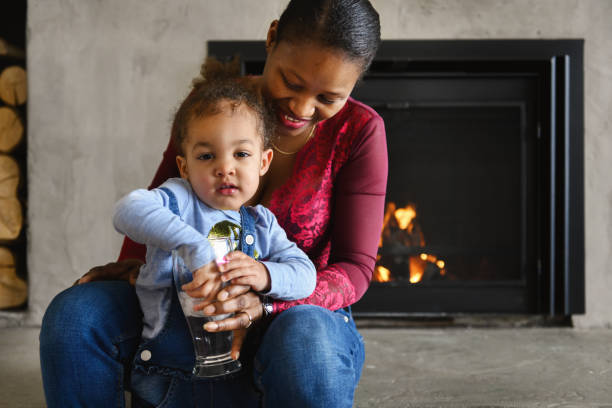 istock Beautiful mixed-race family 1208804327