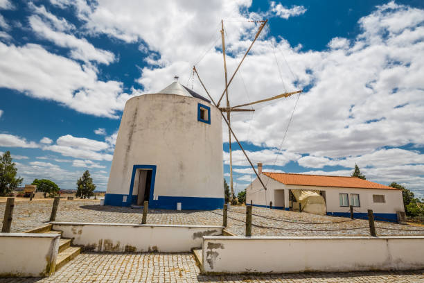 Ancient mill of Geraldes in Peniche, Portugal