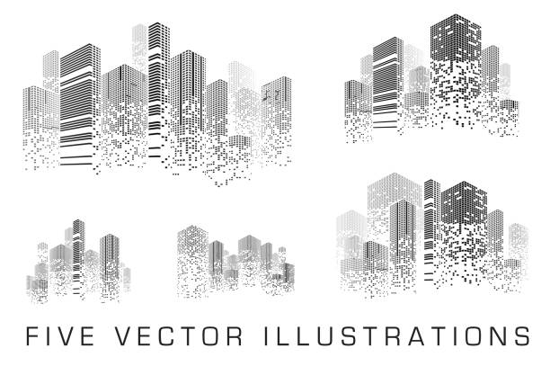 7,300+ Black And White City Skyline Illustrations, Royalty-Free Vector  Graphics & Clip Art - iStock | New york city, Cityscape, Black and white  photography