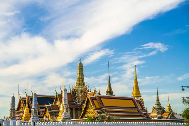 Photo of Temple of emerald buddha grand palace Wat Pra Keaw in Bangkok