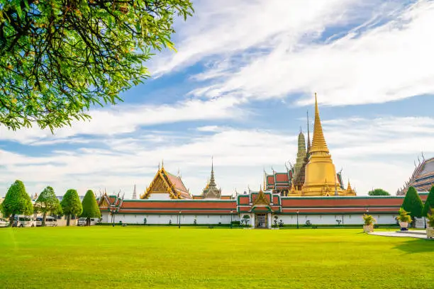 Photo of Temple of emerald buddha grand palace Wat Pra Keaw in Bangkok