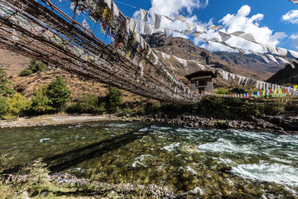 istock Mountain river in the bhutanese Himalayas 1208811765