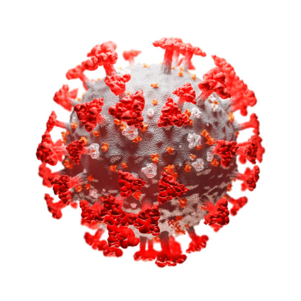 concept of sars-cov-2 or 2019-ncov coronavirus - retrovirus imagens e fotografias de stock