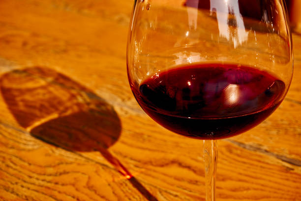 istock Glass of Fresh Red Wine for Celebration 1208812257