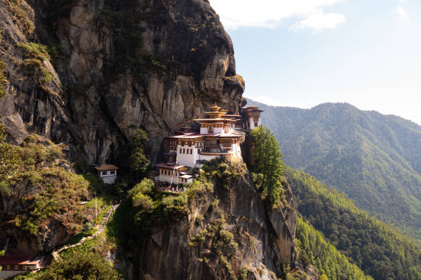 istock The tiger nest monastery at the Bhutan mountains 1208817110