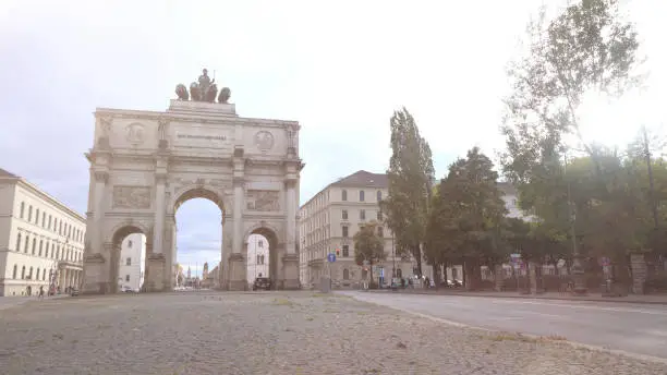 Victory Gate (siegestor) in Munich