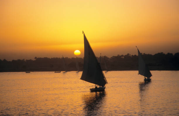 istock Sailing on the Nile in the evening 1208824729