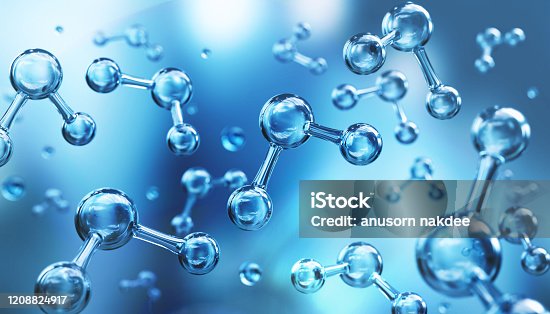 Water Formula Background Structural Formula Of Water