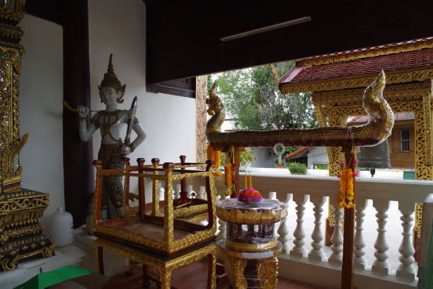 istock Buddhist temple in Chiang mai Thailand 1208825251
