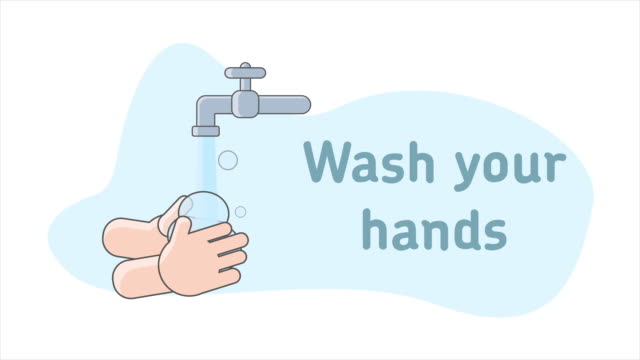 41 Hand Washing Cartoon Stock Videos and Royalty-Free Footage - iStock