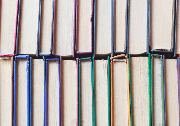 istock Full frame photo of books  , view from above 1208841888