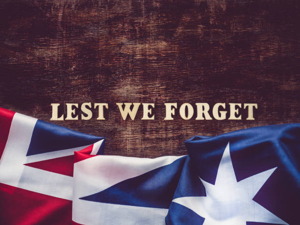 istock Anzac Day. Lest We Forget. Greeting card 1208845222