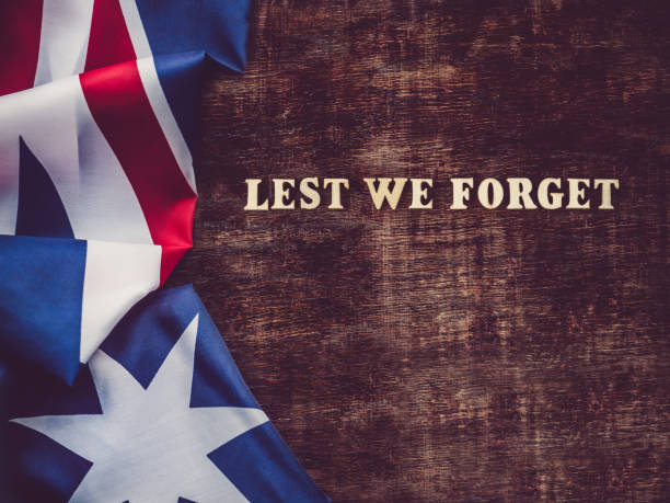 istock Anzac Day. Lest We Forget. Greeting card 1208845299