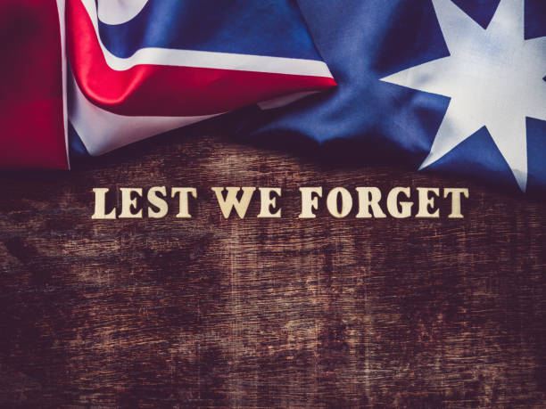 Anzac Day. Lest We Forget. Greeting card