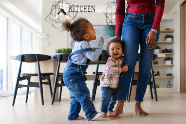 istock Beautiful mixed-race family 1208853116
