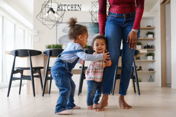 istock Beautiful mixed-race family 1208853195