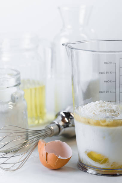 istock The process of making pancakes. Ingredients. 1208854231