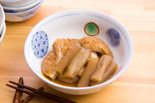 istock Zuiki to aburaage no nimono 1208855988