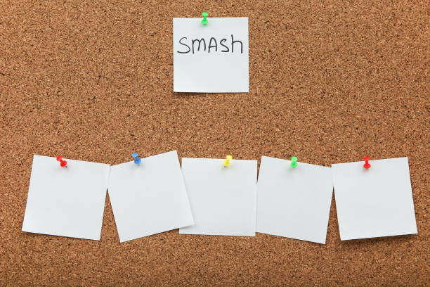 istock cork board with pinned empty notes of paper 1208856168