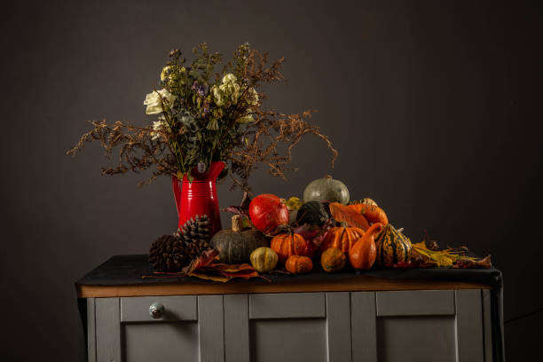 istock selection of pumpkins and squashes 1208859344