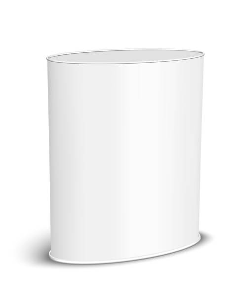 istock White oval tube for perfume. Packaging for snacks, food 1208860635