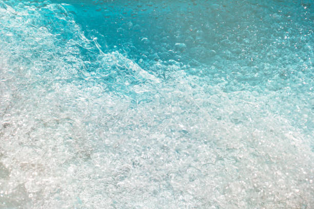 istock blue water with bubbles and blue drops background 1208869884