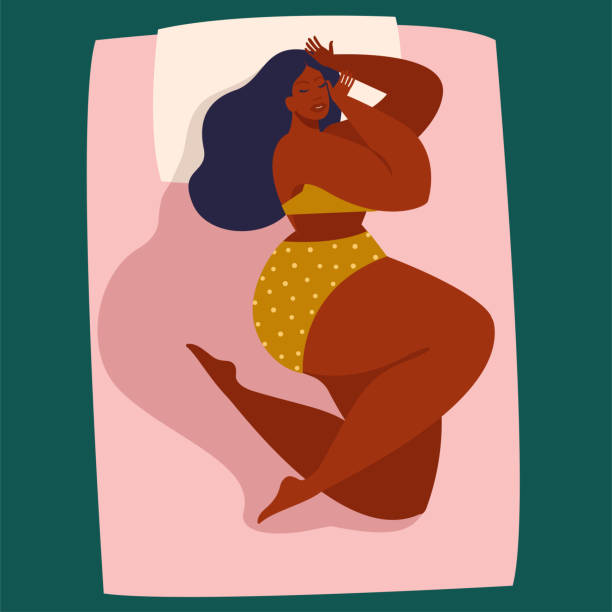 227 Black Woman Sleeping In Bed Illustrations & Clip Art - iStock | African  american woman sleeping, Sleeping man
