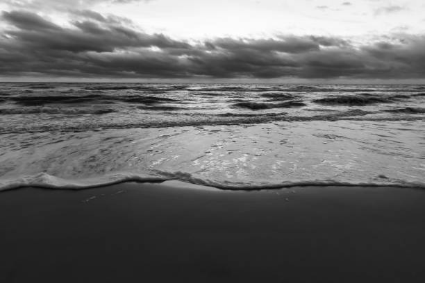 istock A Black and White Sunrise over the Atlantic Ocean 1208875830